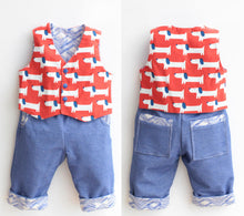 Load image into Gallery viewer, Red Rover Vest Pattern

