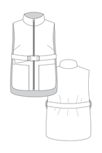 Load image into Gallery viewer, SAANA puffer vest
