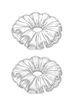 Load image into Gallery viewer, Rüschen Scrunchie Schnittmuster
