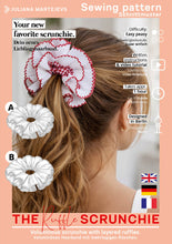 Load image into Gallery viewer, Rüschen Scrunchie Schnittmuster
