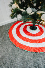 Load image into Gallery viewer, Striped Christmas Tree Skirt Sewing Pattern
