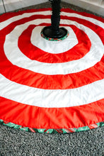 Load image into Gallery viewer, Striped Christmas Tree Skirt Sewing Pattern
