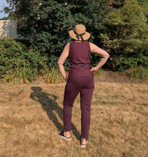 Load image into Gallery viewer, Style Falcon Diamond Hem Trousers Sewing Pattern
