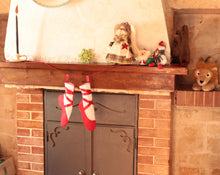 Load image into Gallery viewer, Red Shoes Christmas Stockings Pattern
