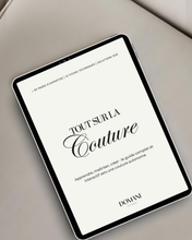 Load image into Gallery viewer, TOUT SUR LA COUTURE - ebook | DOMANI PATTERNS | VERSION FRANÇAISE
