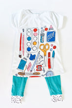 Load image into Gallery viewer, Upcycled T-Shirt Romper and Dress Sewing Pattern
