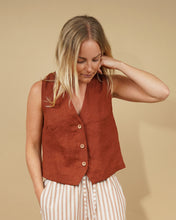 Load image into Gallery viewer, Waistcoat top sewing pattern

