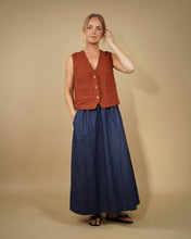 Load image into Gallery viewer, Waistcoat top sewing pattern
