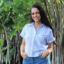 Load image into Gallery viewer, Boxy Shirt sewing pattern Wardrobe By Me
