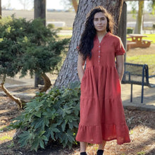 Load image into Gallery viewer, Freedom dress sewing pattern Wardrobe By Me
