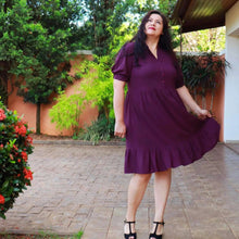 Load image into Gallery viewer, Freedom dress sewing pattern Wardrobe By Me
