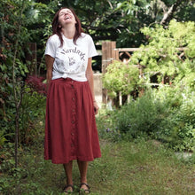 Load image into Gallery viewer, Front Button Skirt Pattern Wardrobe By Me
