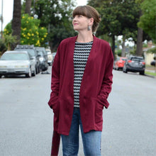 Load image into Gallery viewer, Komi Wrap Jacket Sewing Pattern Wardrobe By Me
