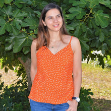 Load image into Gallery viewer, V-neck Camisole sewing pattern Wardrobe By Me
