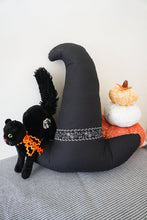 Load image into Gallery viewer, Witch Hat Pillow Sewing Pattern
