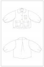 Load image into Gallery viewer, ZW Bell Jacket - PDF Pattern
