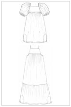 Load image into Gallery viewer, ZW Tier Dress - PDF Pattern
