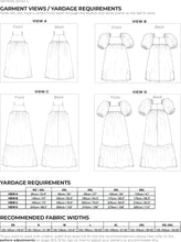 Load image into Gallery viewer, ZW Tier Dress - PDF Pattern
