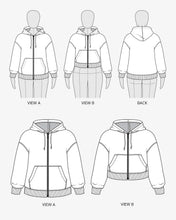 Load image into Gallery viewer, COMING SOON Zip Up Hoodie with Ariane Clark (Thursday Oct 22nd, 29th and Nov 5th 6-9pm)
